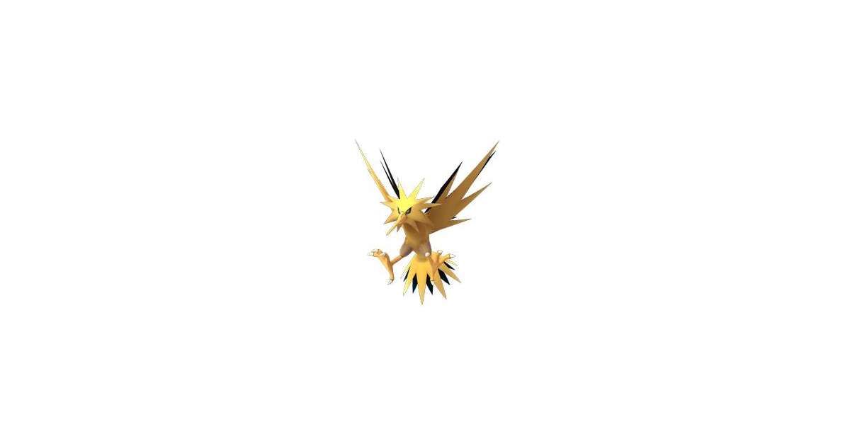 Zapdos Evolution Chart